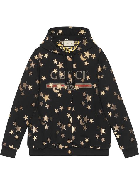 gucci hoodie stars|Gucci hoodie women.